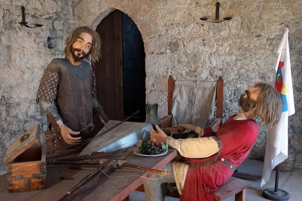 Girne Chypre Nord Circa Octobre Poupées Dans Cuisine Château Saint — Photo