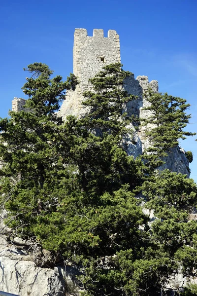 Girne Norra Cypern Circa Oktober Ruinerna Saint Hilarion Slott — Stockfoto