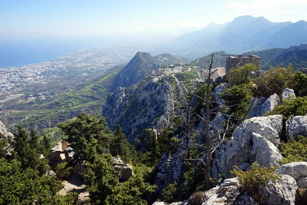 Girne Severní Kypr Cca Října Ruins Saint Hilarion Castle — Stock fotografie