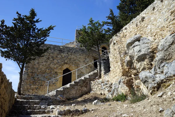 Girne Cyprus Norte Circa Outubro Ruínas Castelo Buffavento — Fotografia de Stock