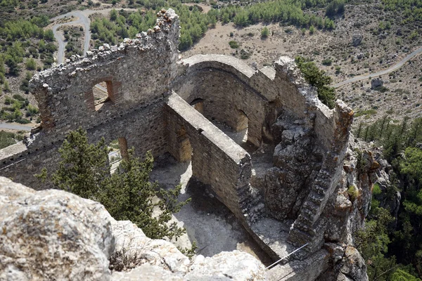 Girne Norra Cypern Circa Oktober Ruinerna Buffavento Slott — Stockfoto