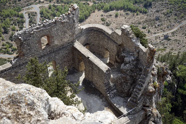 Girne Chipre Del Norte Circa Octubre Ruinas Del Castillo Buffavento —  Fotos de Stock