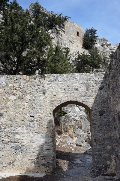 Girne North Cyprus Circa October Ruins Buffavento Castle — Stock Photo, Image