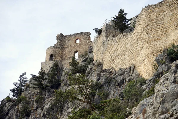 Girne Chipre Del Norte Circa Octubre Ruinas Del Castillo Buffavento —  Fotos de Stock