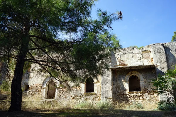 Ruinas Del Monasterio Armenio Norte Chipre — Foto de Stock