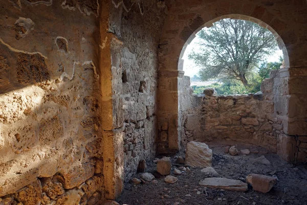 Ruined Greek Church North Cyprus — Stock Photo, Image