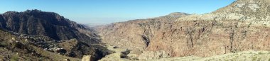 Gorge Dana Milli Park, Jordan Panoraması