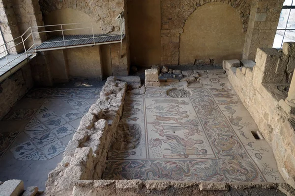 Madaba Jordanie Ciurca Octobre 2018 Intérieur Église Vierge Marie — Photo