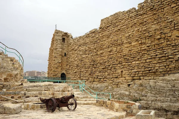 Karak Ιορδανία Circa Νοεμβρίου 2018 Σταυροφόρων Του Κάστρο Στο Λόφο — Φωτογραφία Αρχείου