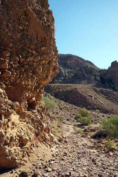 Patika Rock Dana Milli Parkı Jordan Yakınındaki — Stok fotoğraf