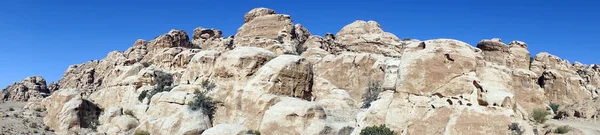 Bergkette Mit Felsen Jordanien — Stockfoto