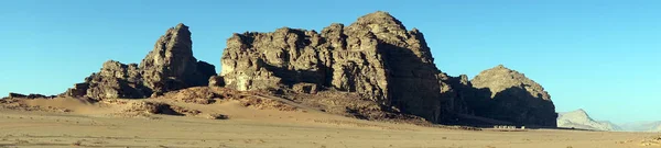 Obóz Pustyni Wadi Rum Jordania — Zdjęcie stockowe