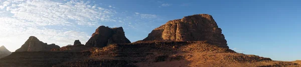 Mañana Desierto Wadi Rum Jordania — Foto de Stock