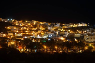 San Sebastian de la Gomera, gece, Kanarya Adaları, İspanya