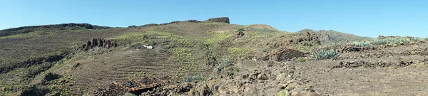 Zničený Dům Ostrově Gomera Španělsko — Stock fotografie