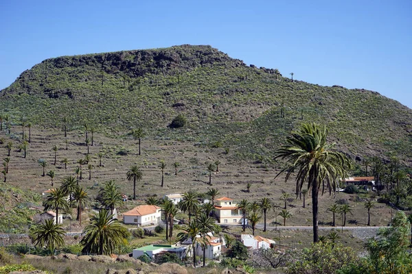 Villaggio Las Cruces Sull Isola Gomera Spagna — Foto Stock
