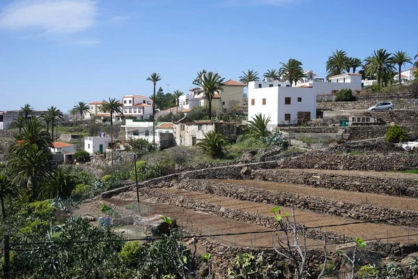 Las Cruces Dorp Het Eiland Gomera Spanje — Stockfoto