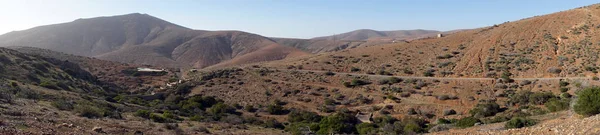 Sentiero Sulla Catena Montuosa Dell Isola Fuerteventura Spagna — Foto Stock