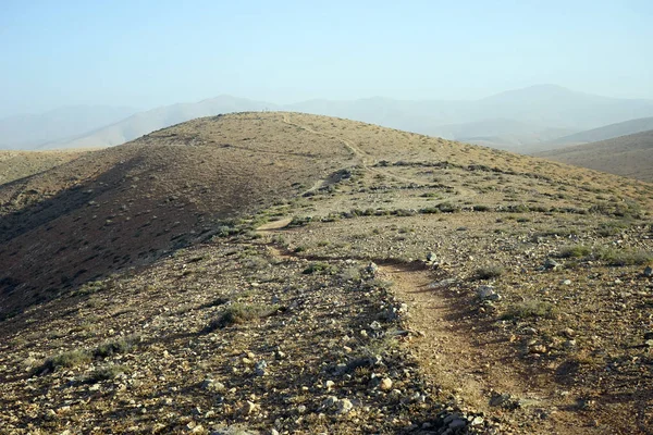 Trail Range Fuerteventura Island Spain — Stock Photo, Image