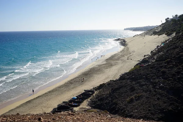 Kusten Fuerteventura Island Spanien — Stockfoto