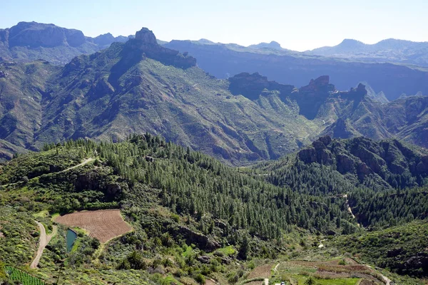 Área Montanhosa Centro Ilha Gran Canaria Espanha — Fotografia de Stock