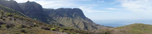 Panorama Wyspy Wybrzeża Gran Canaria Hiszpania — Zdjęcie stockowe