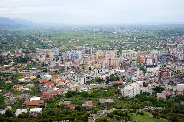 Centrum av Lezhe — Stockfoto