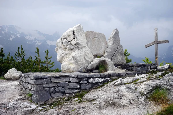 Μνημείο στην Αλβανία — Φωτογραφία Αρχείου