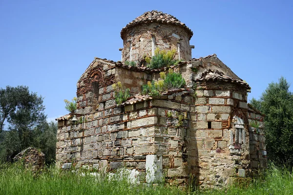 Vecchia chiesa ortodossa greca — Foto Stock