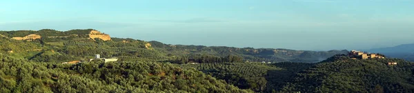 Panorama in de buurt van Sparta — Stockfoto