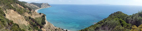 Praia em Corfu — Fotografia de Stock