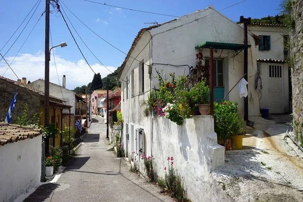 Rua na aldeia — Fotografia de Stock