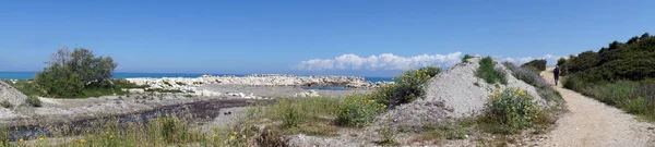 Panorama van de kust — Stockfoto