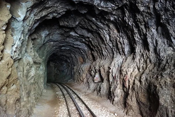 Demiryolu tüneli — Stok fotoğraf