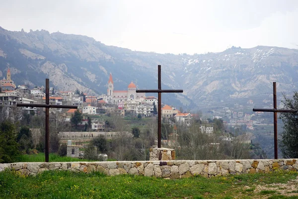 Blick von der Kirche — Stockfoto