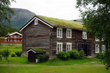 Weooden çiftlik evleri