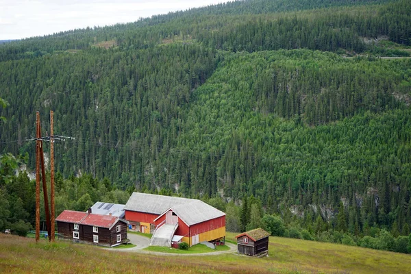 Holzhäuser — Stockfoto