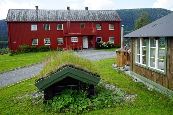 Granja de madera — Foto de Stock