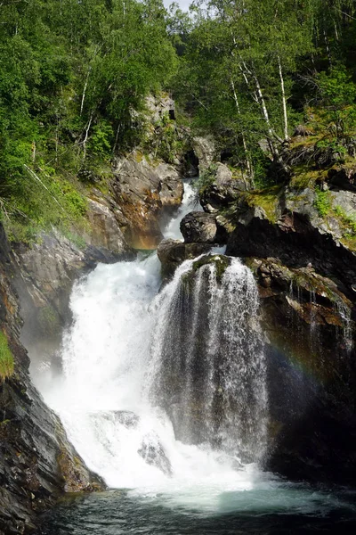 Wasserfall von ulafossen — Stockfoto