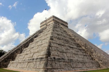 Maya Piramidi Chichen Itza, Meksika 'yı ziyaret ediyoruz..