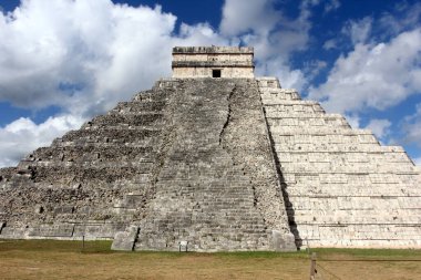 Maya Piramidi Chichen Itza, Yucatan. Meksika.