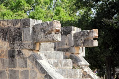 Maya Piramidi Chichen Itza, Yucatan. Meksika.