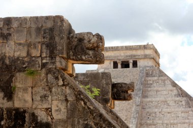 Maya Piramidi Chichen Itza, Yucatan. Meksika.