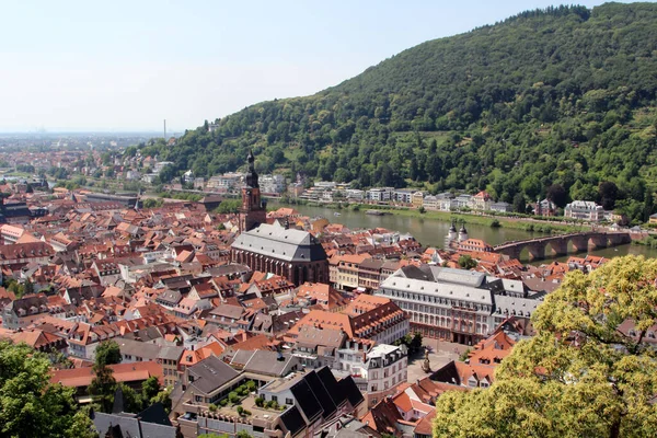 Widok Piękny Heidelberg Niemcy — Zdjęcie stockowe