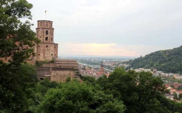 Château Médiéval Heidelberg Allemagne — Photo