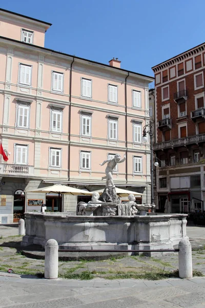 Hermosa Arquitectura Edificios Trieste Italia — Foto de Stock