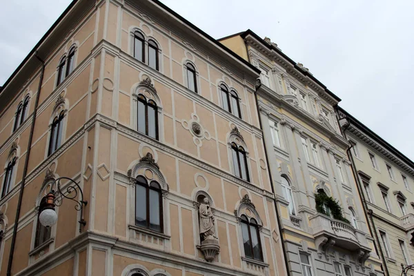 Hermosa Arquitectura Edificios Trieste Italia — Foto de Stock