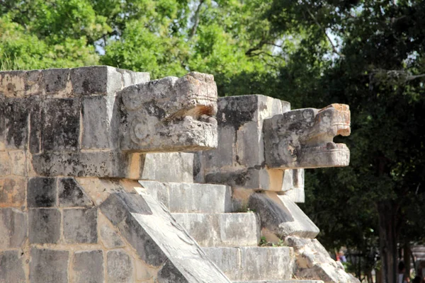 Pirámide Maya Chichén Itzá Yucatán México — Foto de Stock