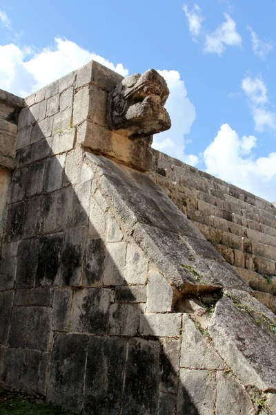 Mayan Pyramid Chichen Itza Yucatan Мексика — стокове фото