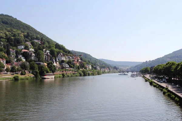 Heidelberg Ötödik Legnagyobb Város Baden Wrttemberg Államban Neckar Egy 367 — Stock Fotó